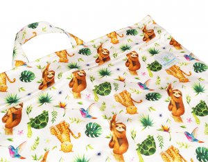 Blümchen hängender Windelsack Gr. XL Blümchen hängender Windelsack Gr. XL