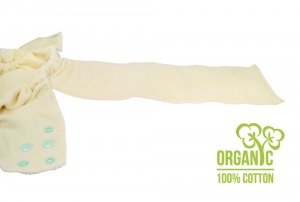 Blümchen All-in-One Windel One Size Organic mit Klettverschluss Blümchen All-in-One Windel One Size Organic mit Klettverschluss