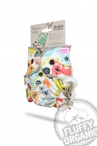 Petit Lulu Höschenwindel Newborn Fluffy Organic mit Druckknöpfen Petit Lulu Höschenwindel Newborn Fluffy Organic mit Druckknöpfen