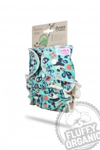 Petit Lulu Höschenwindel Newborn Fluffy Organic mit Druckknöpfen Petit Lulu Höschenwindel Newborn Fluffy Organic mit Druckknöpfen