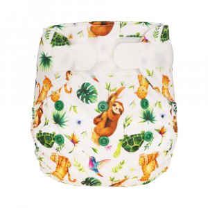 Blümchen Überhose Newborn mit Klettverschluss Blümchen Überhose Newborn mit Klettverschluss