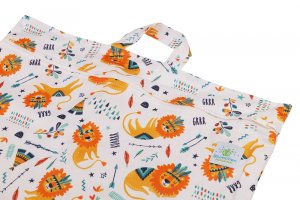 Blümchen hängender Windelsack Gr. XL Blümchen hängender Windelsack Gr. XL