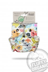Petit Lulu Höschenwindel Newborn Fluffy Organic mit Druckknöpfen Petit Lulu Höschenwindel Newborn Fluffy Organic mit Druckknöpfen