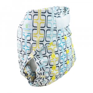 Blümchen Überhose One Size mit Klettverschluss Blümchen Überhose One Size mit Klettverschluss