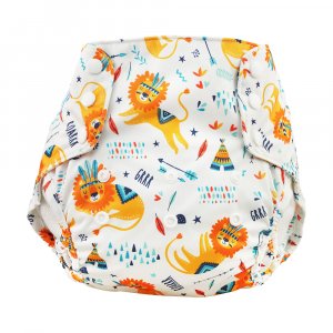 Blümchen Überhose XL mit Druckknöpfen Blümchen Überhose XL mit Druckknöpfen