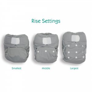 Thirsties Natural All-in-One One Size mit Klettverschluss Thirsties Natural All-in-One One Size mit Klettverschluss