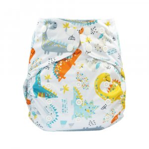 Blümchen 2in1 Überhose One Size ECO mit Druckknöpfen Blümchen 2in1 Überhose One Size ECO mit Druckknöpfen