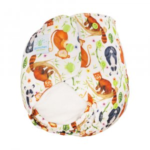 Blümchen Überhose XL mit Druckknöpfen Blümchen Überhose XL mit Druckknöpfen