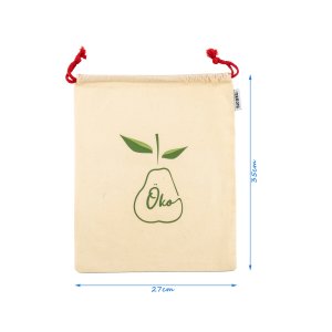 Skojig Brot- und Gemüsetaschen Baumwolle 4 Stück Skojig Brot- und Gemüsetaschen Baumwolle 4 Stück