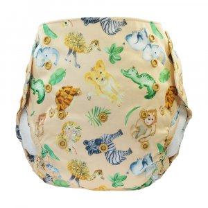 Blümchen Überhose XL mit Druckknöpfen Blümchen Überhose XL mit Druckknöpfen