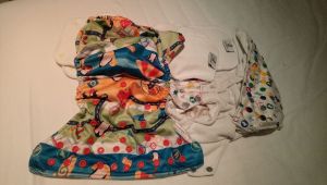 2x Rumparooz mit Bambus-6er-Soaker 2x Rumparooz mit Bambus-6er-Soaker