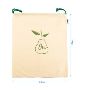 Skojig Brot- und Gemüsetaschen Baumwolle 4 Stück Skojig Brot- und Gemüsetaschen Baumwolle 4 Stück