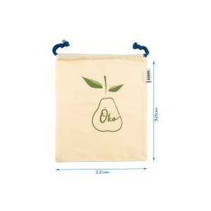 Skojig Brot- und Gemüsetaschen Baumwolle 4 Stück Skojig Brot- und Gemüsetaschen Baumwolle 4 Stück