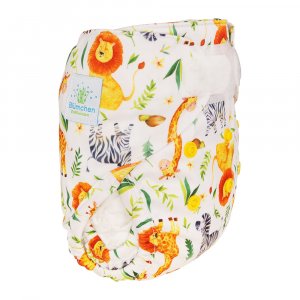 Blümchen Überhose Newborn mit Klettverschluss Blümchen Überhose Newborn mit Klettverschluss