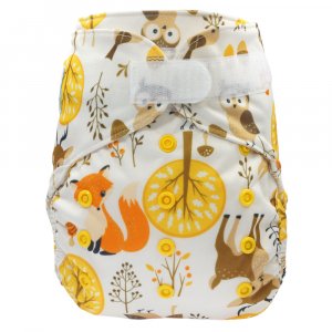 Blümchen Überhose One Size mit Klettverschluss Blümchen Überhose One Size mit Klettverschluss