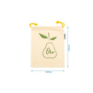 Skojig Brot- und Gemüsetaschen Baumwolle 4 Stück Skojig Brot- und Gemüsetaschen Baumwolle 4 Stück