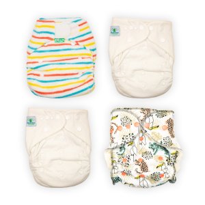 Stoffwindel-Mietpaket One Size - 12 Monate Mindestmietzeit - das Abo Stoffwindel-Mietpaket One Size - 12 Monate Mindestmietzeit - das Abo