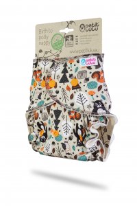 Petit Lulu Höschenwindel Fluffy Organic One Size mit Druckknöpfen Petit Lulu Höschenwindel Fluffy Organic One Size mit Druckknöpfen